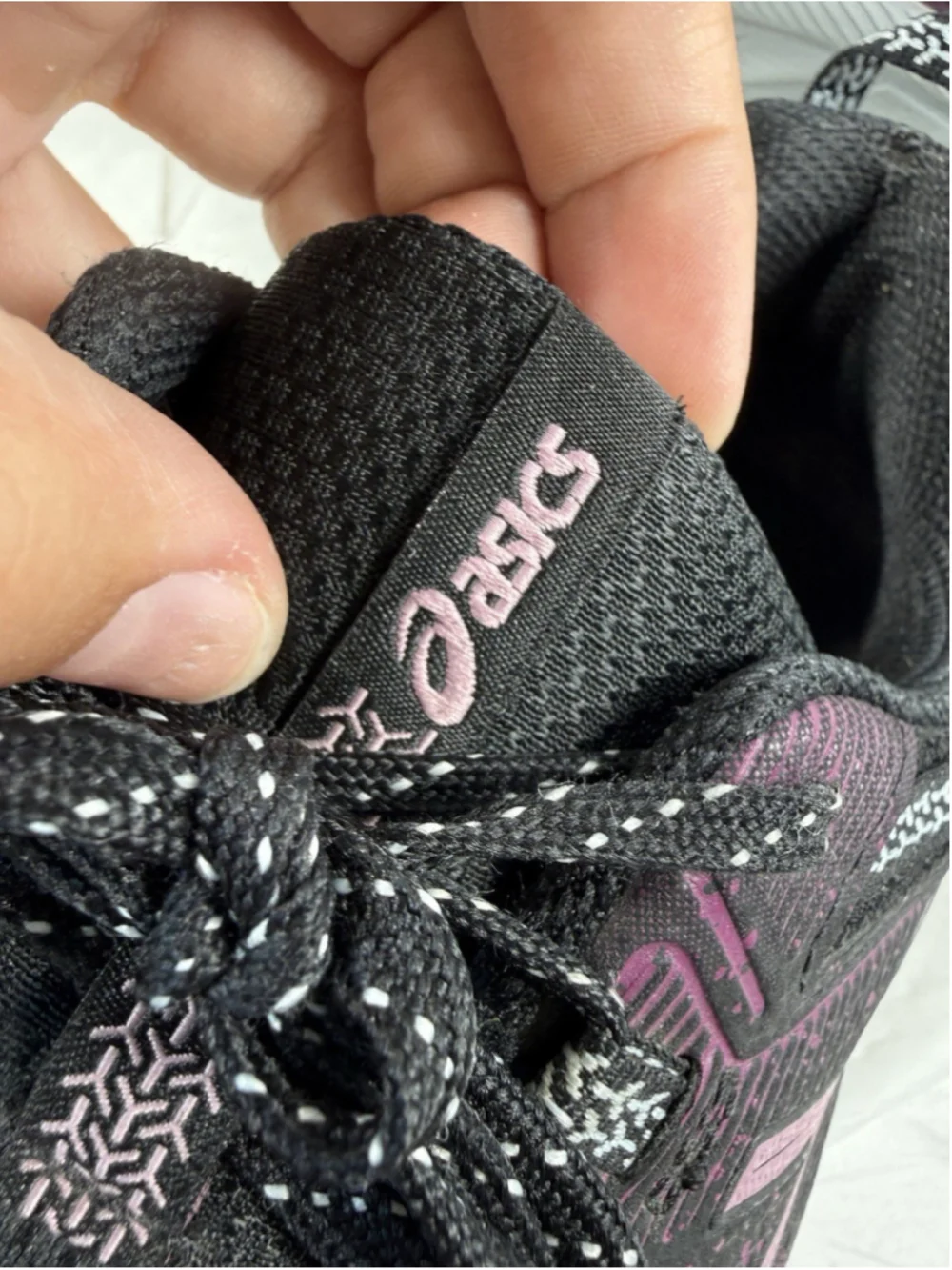 Asics Women Running Shoes Black Soft Berry Gel-Venture 9 Size 10 W